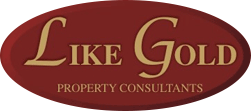 Like Gold Property Consultants, Estate Agency Logo